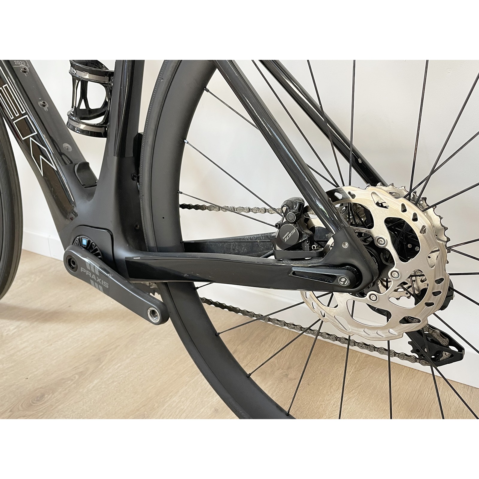 Vélo de route électrique d'occasion Trek Domane+ SLR 6 carbone 105 Di2 Deep Smoke 2023 - 52cm