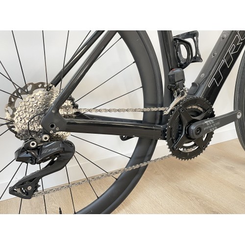 Vélo de route électrique d'occasion Trek Domane+ SLR 6 carbone 105 Di2 Deep Smoke 2023 - 52cm