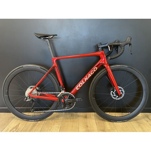 Colnago V4 Shimano 105 R7170 DI2 12s Vision SC 45 Racefiets Rood