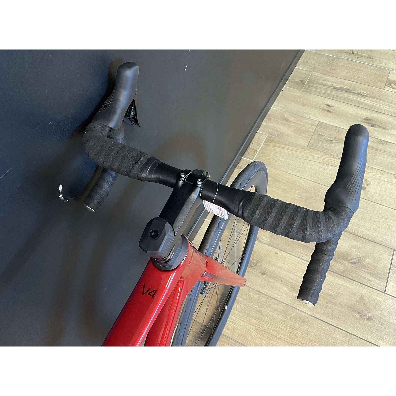 Vélo de route Colnago V4 Shimano 105 R7170 DI2 12V Vision SC 45 Rouge