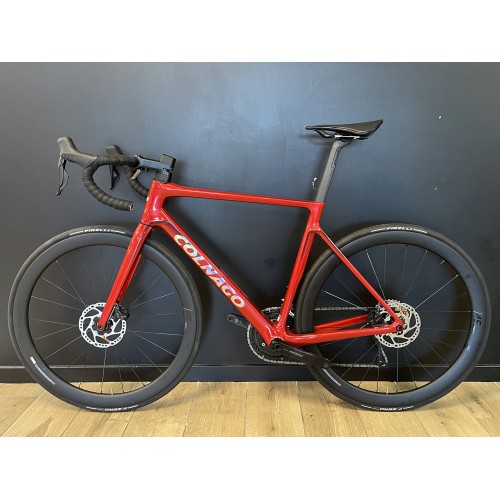 Vélo de route Colnago V4 Shimano 105 R7170 DI2 12V Vision SC 45 Rouge