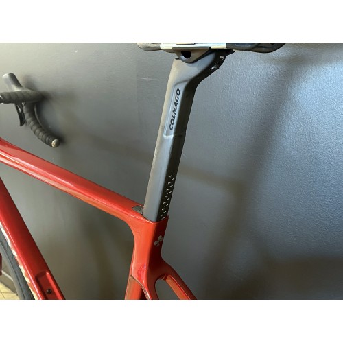 Colnago V4 Shimano 105 R7170 DI2 12s Vision SC 45 Rennrad Rot