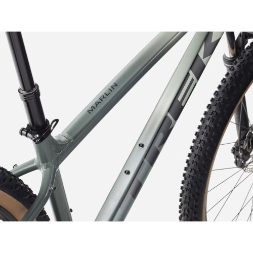 MTB rígida Trek Marlin 6 Gen.3, color verde liquen mate/verde Keswick degradado 2026