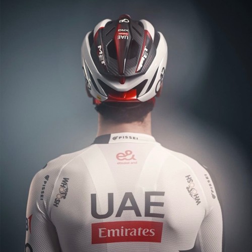 Casco de ciclismo Met Trenta 3K Carbon MIPS UAE Team Emirates XRG