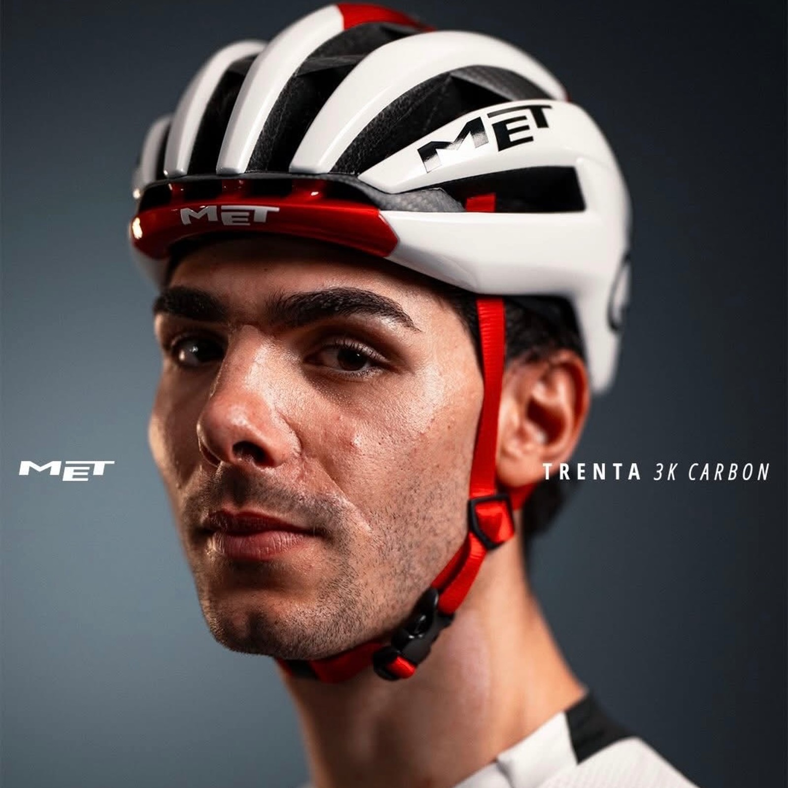 Met Trenta 3K Carbon MIPS UAE Team Emirates XRG Cycling Helmet