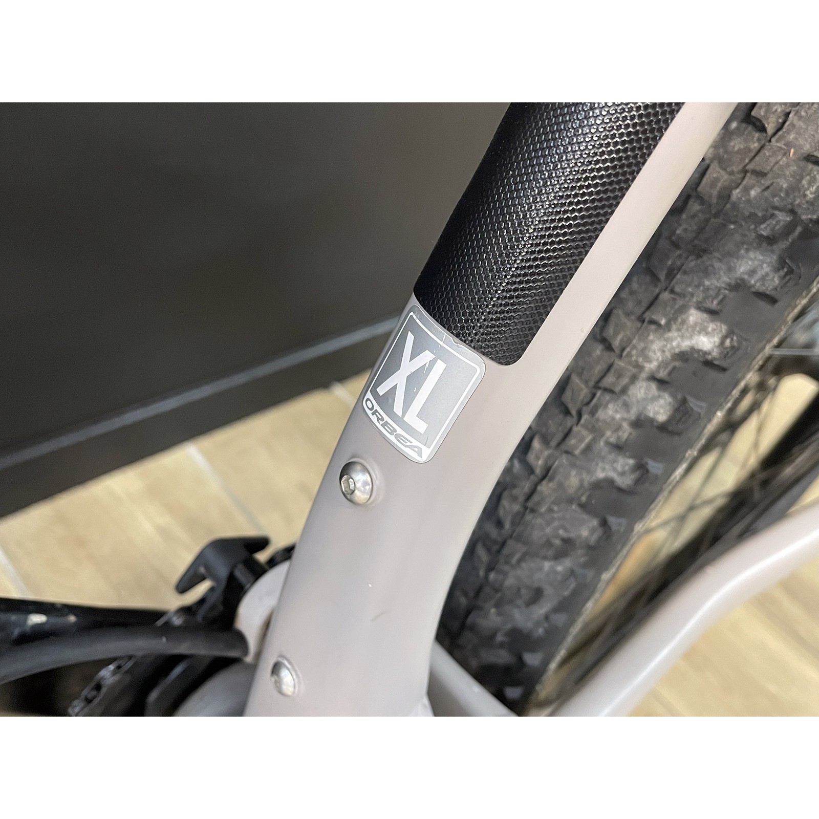 Mountain bike Orbea OIZ Deore XT 120mm biammortizzata usata MTB taglia XL, anno 2022