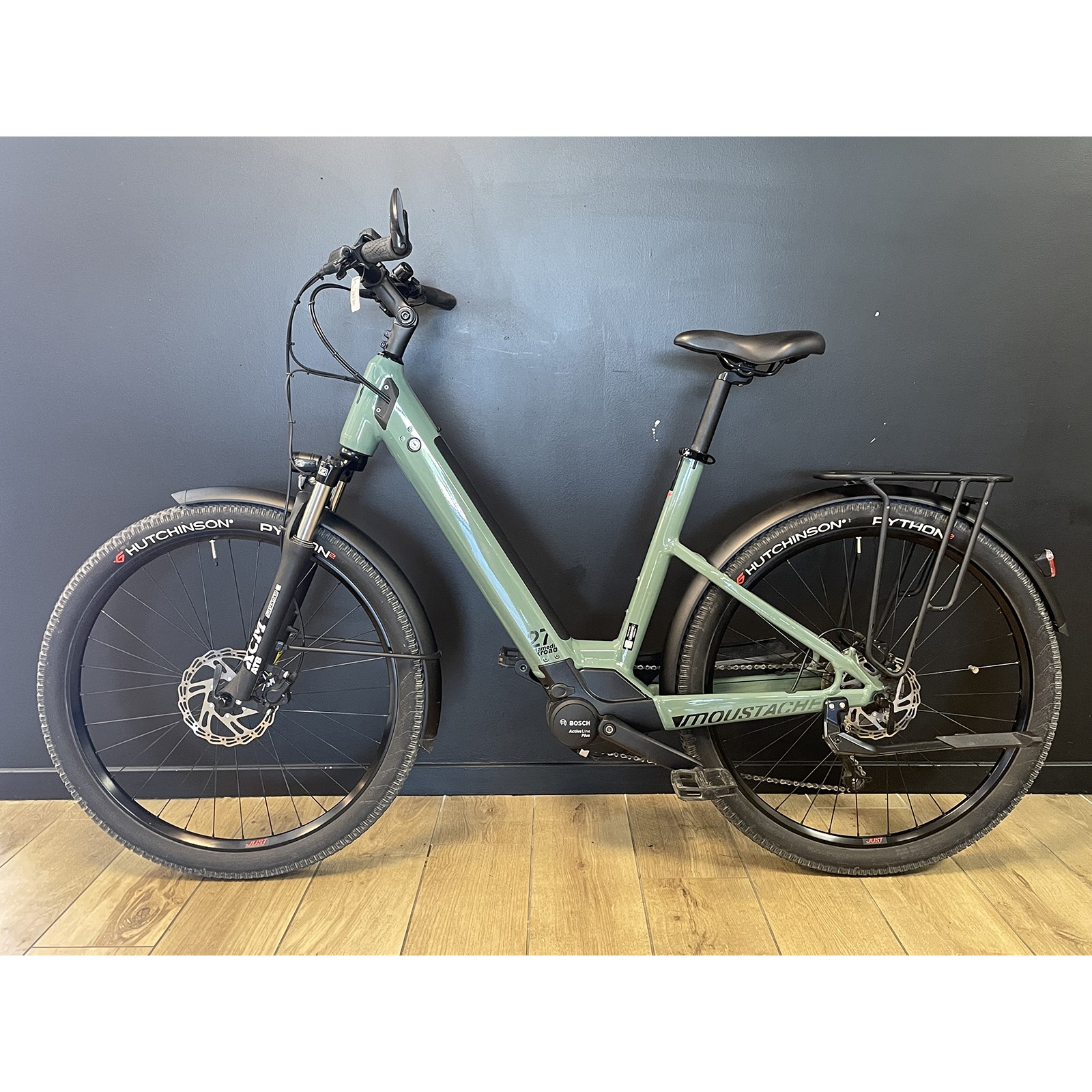 Tweedehands E-Bike Samedi 27 X Road 2 Bosch Active Line Plus 400Wh maat L 51 groen 2022