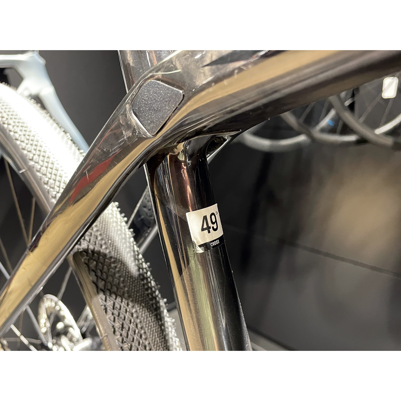 Bicicleta Trek Boone GRX de carbono usada, 11v velocidades, ciclocross/ gravel - Tamanho 49cm (XS)
