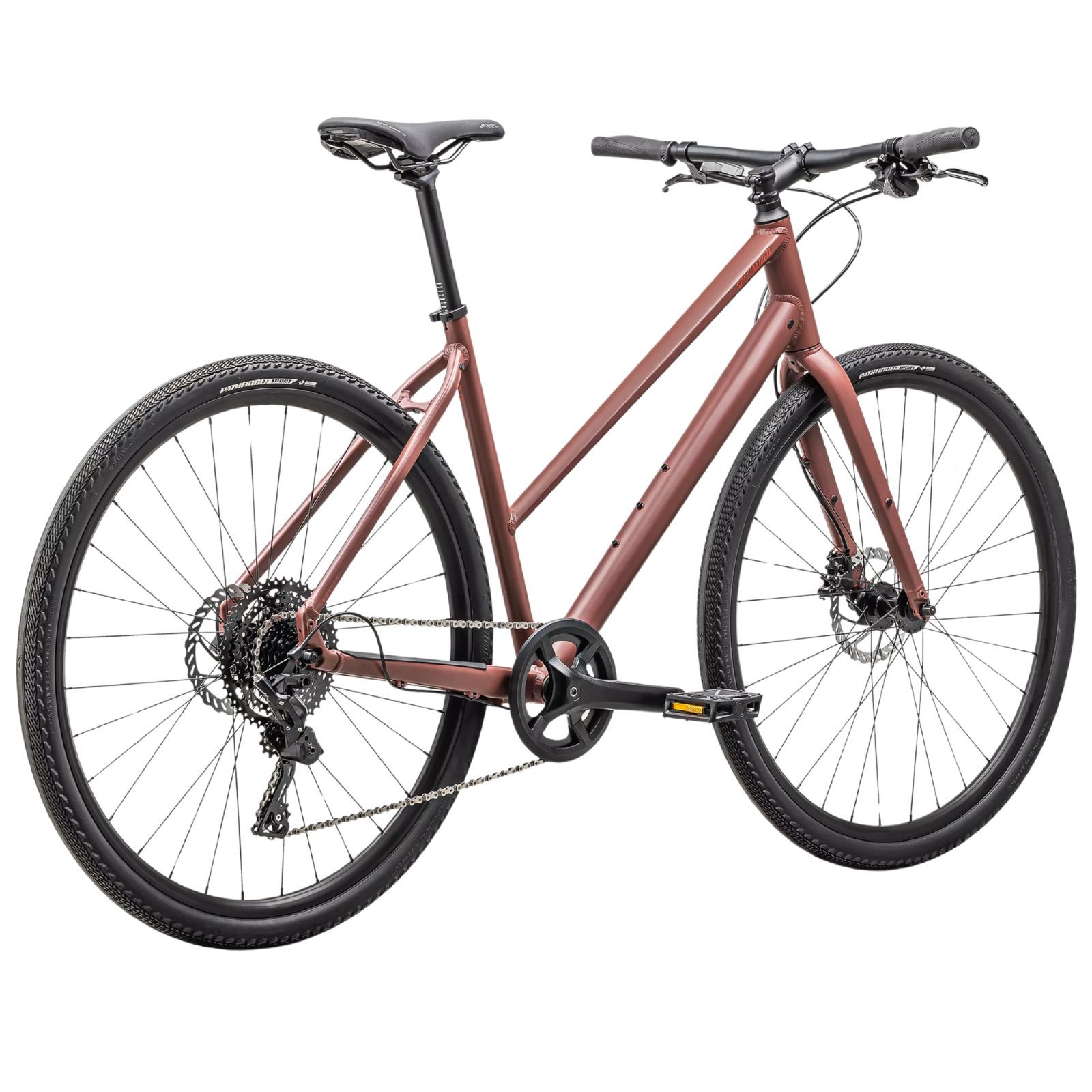 Specialized Sirrus X 2.0 Step-through Stadsfiets Satin Spice / Deep Orange Stadsfiets