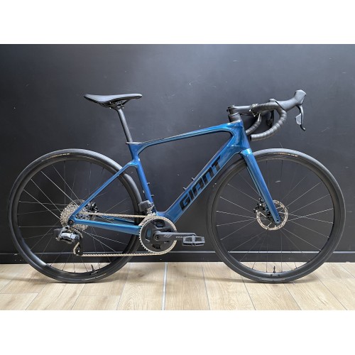 E-Bike E-Rennrad Giant Defy Advanced E+ Elite 2 Rival AXS Sea Sparkle 2025 - Größe M