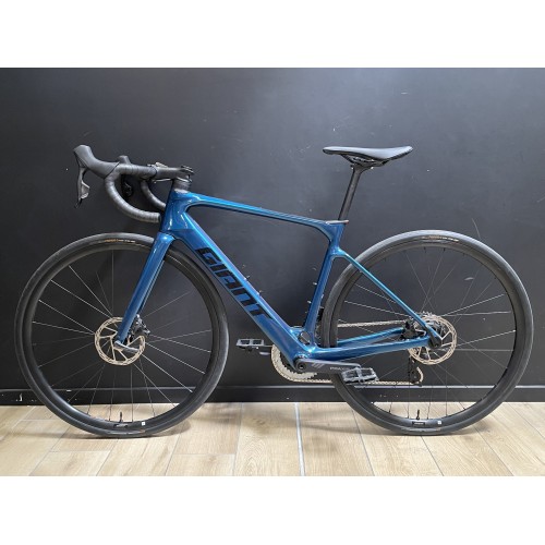 E-Bike E-Rennrad Giant Defy Advanced E+ Elite 2 Rival AXS Sea Sparkle 2025 - Größe M