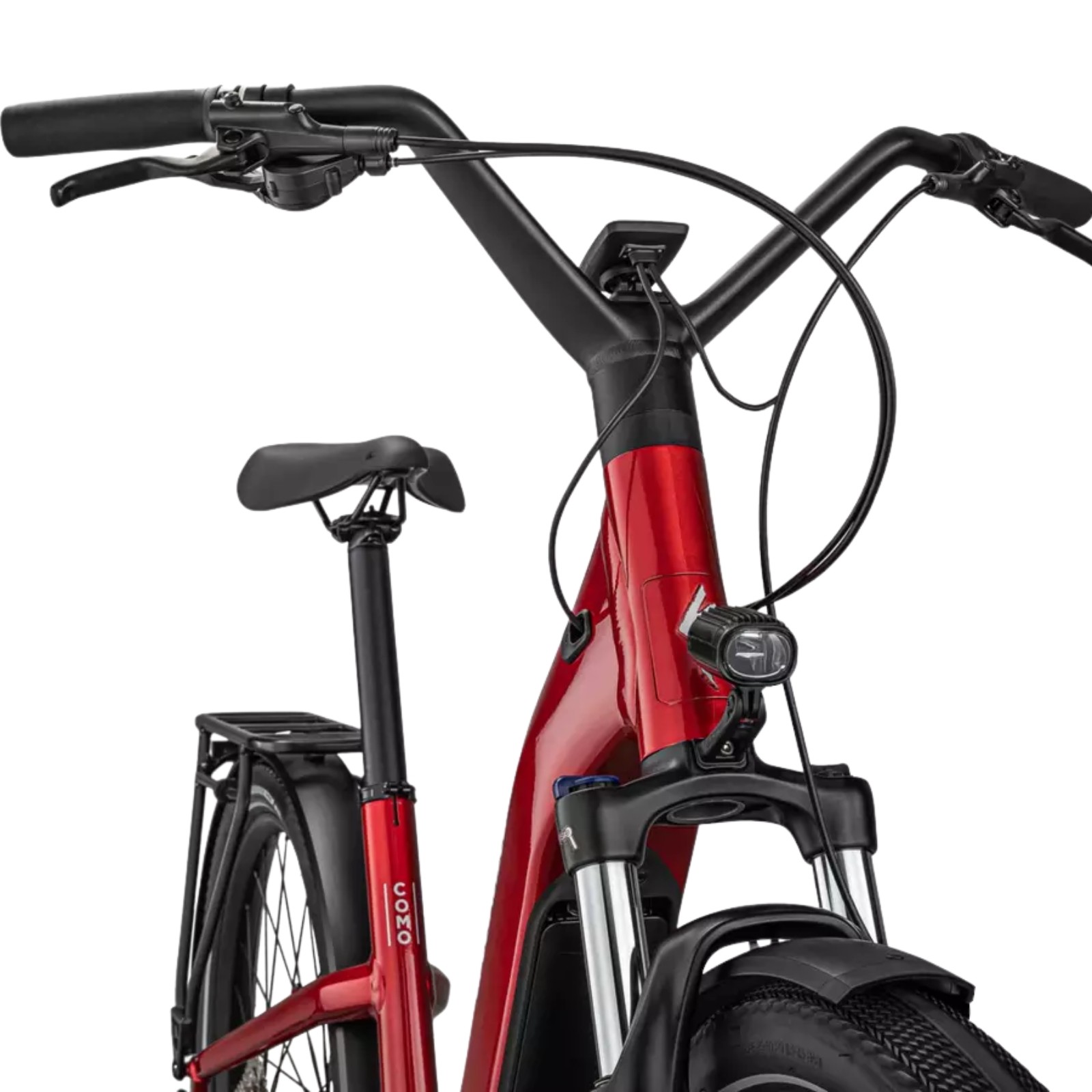 Elektro- Trekkingrad Specialized Turbo Como 3.0 Rot getönt/Silber reflektierend 2023