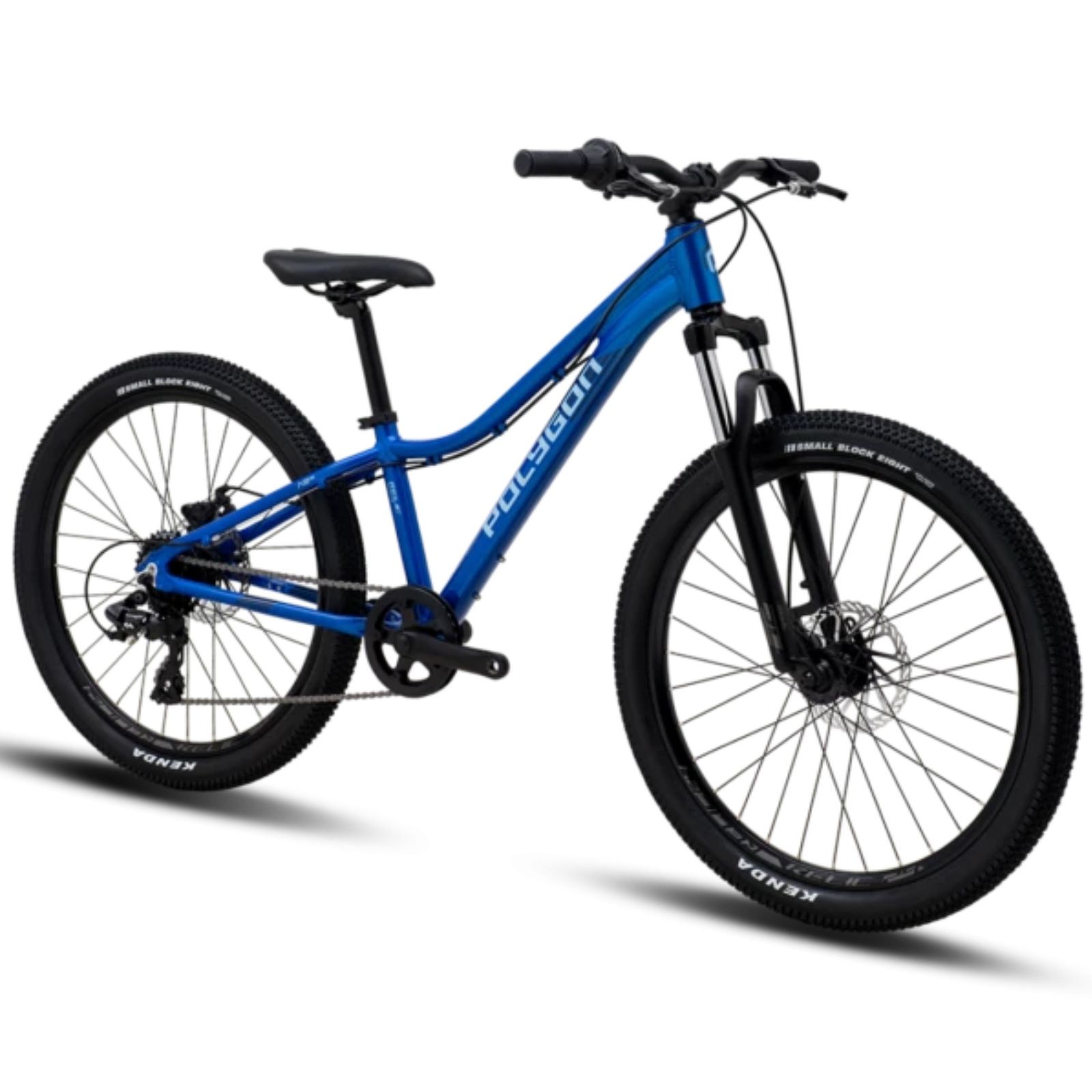 MTB Polygon Relic 24 de 24 polegadas, azul, modelo 2025.