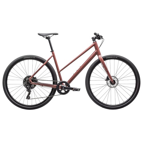 Vélo de ville Specialized Sirrus X 2.0 Step-through Satin Spice / Deep Orange Reflective