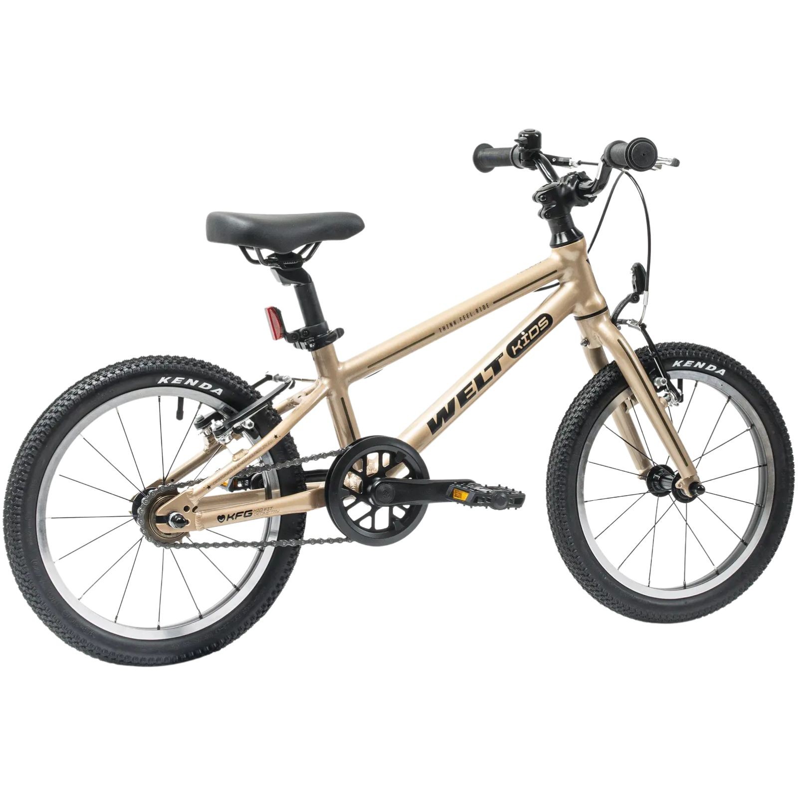 Bici per bambini beige lucido