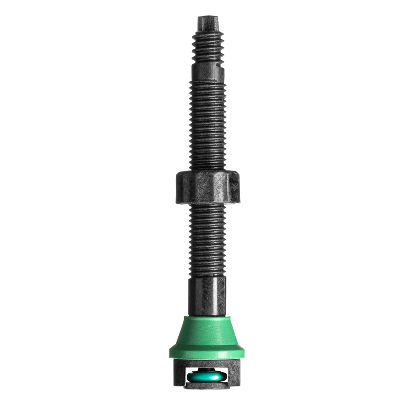 Absolute Black AETHER carbon black tubeless ventielset 18-30mm - TVALVE30/BK