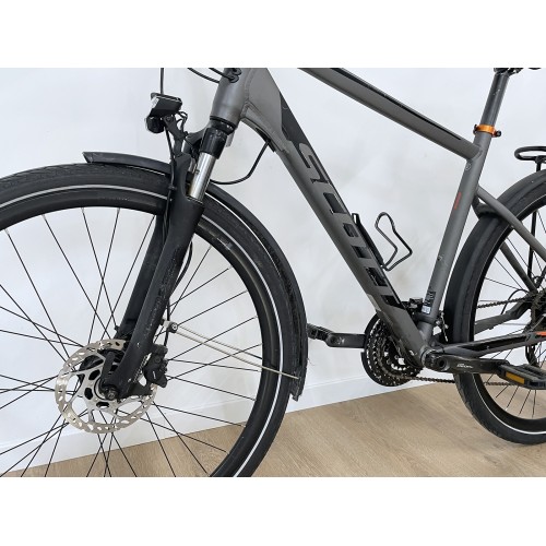 Bici Trekking Scott Sub Sport 20 usata, grigio antracite, da uomo, anno 2020