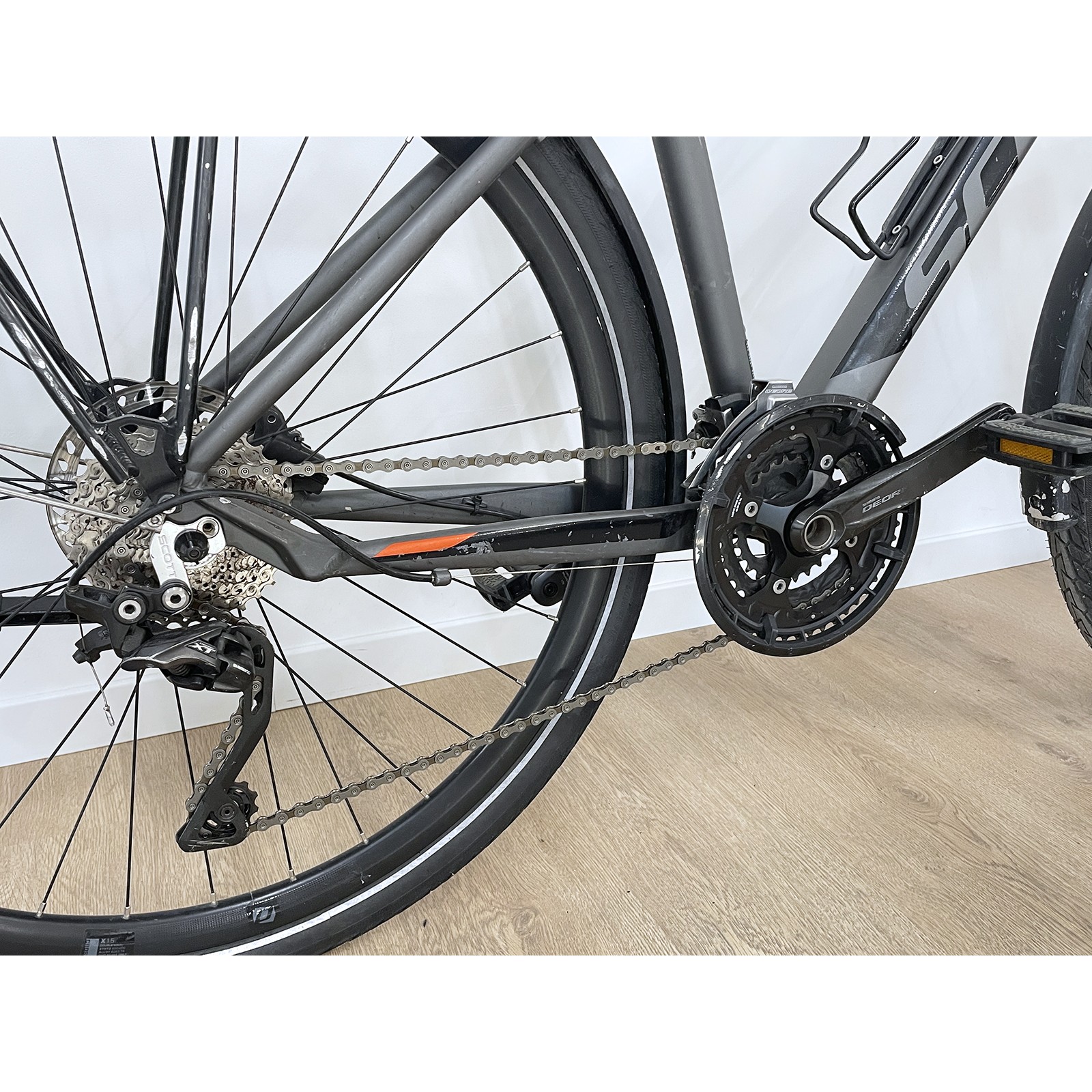 Gebrauchtes Scott Sub Sport 20 Trekkingrad , anthrazitgrau, für Herren, 2020