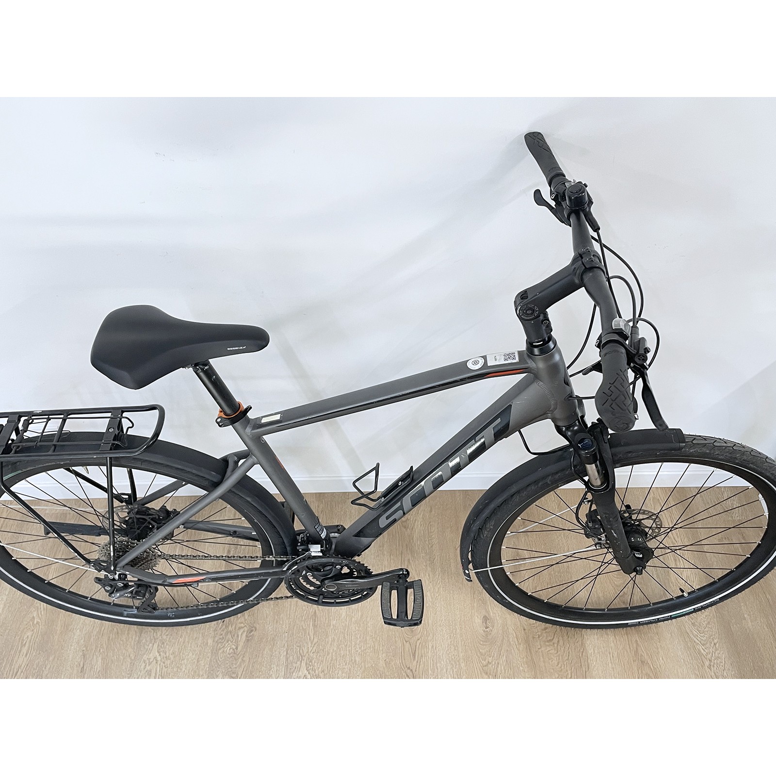 Bici Trekking Scott Sub Sport 20 usata, grigio antracite, da uomo, anno 2020