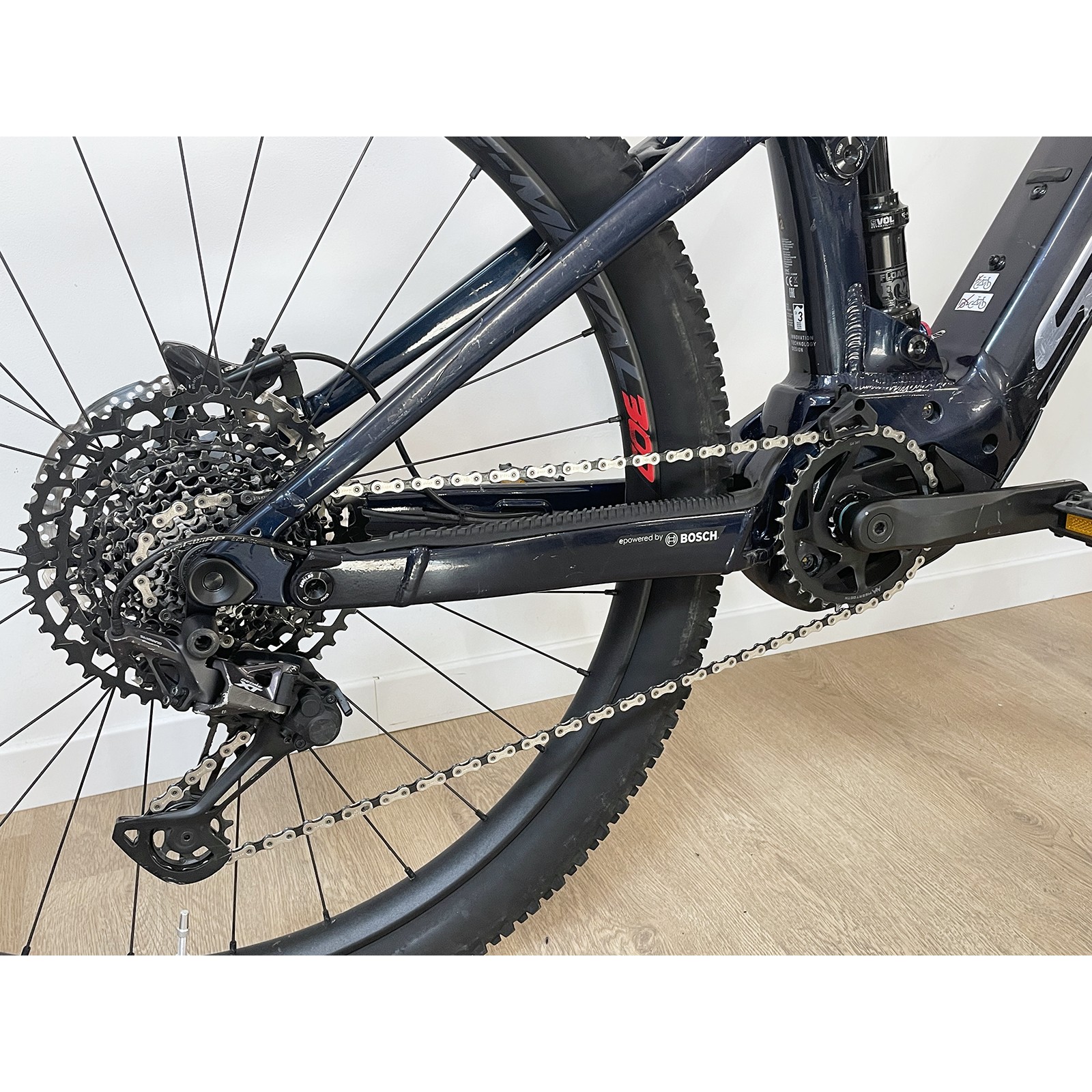 VTTAE d'occasion Scott Strike eRIDE 910 2021 bleu marine Bosch Perf. CX 625Wh - Taille L