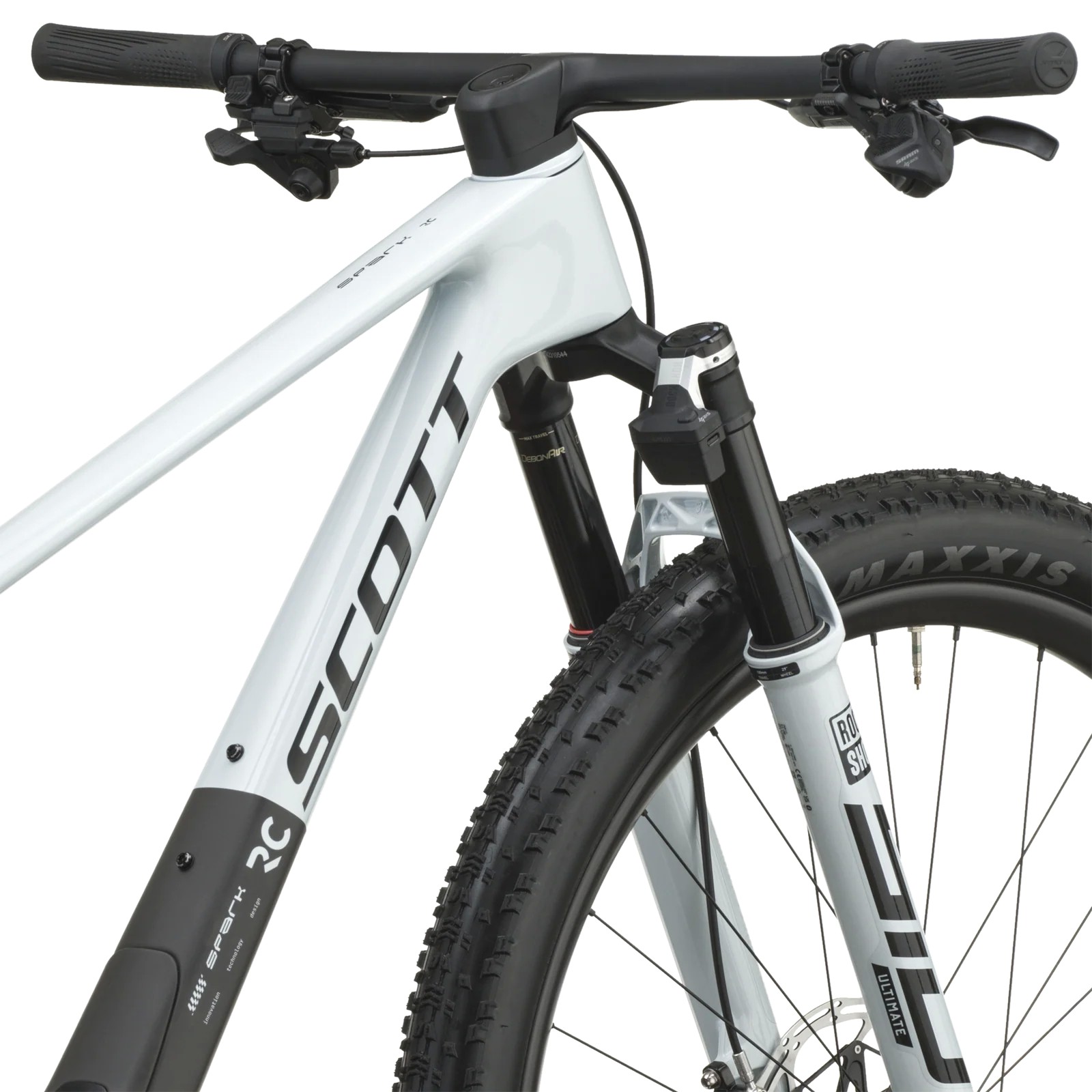 VTT carbone Scott Spark RC World Cup Cumulus White / Carbon Black 2027