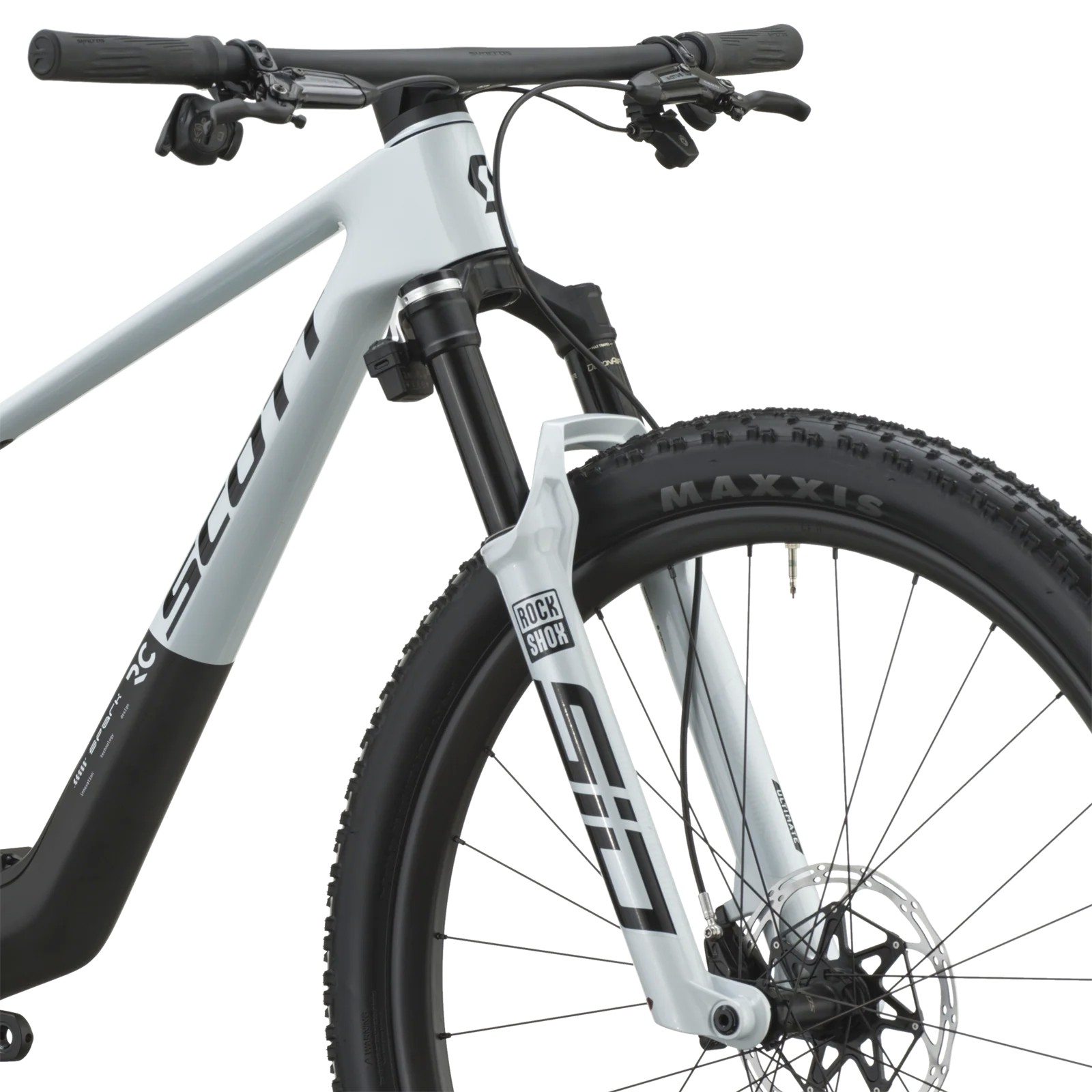 VTT carbone Scott Spark RC World Cup Cumulus White / Carbon Black 2027