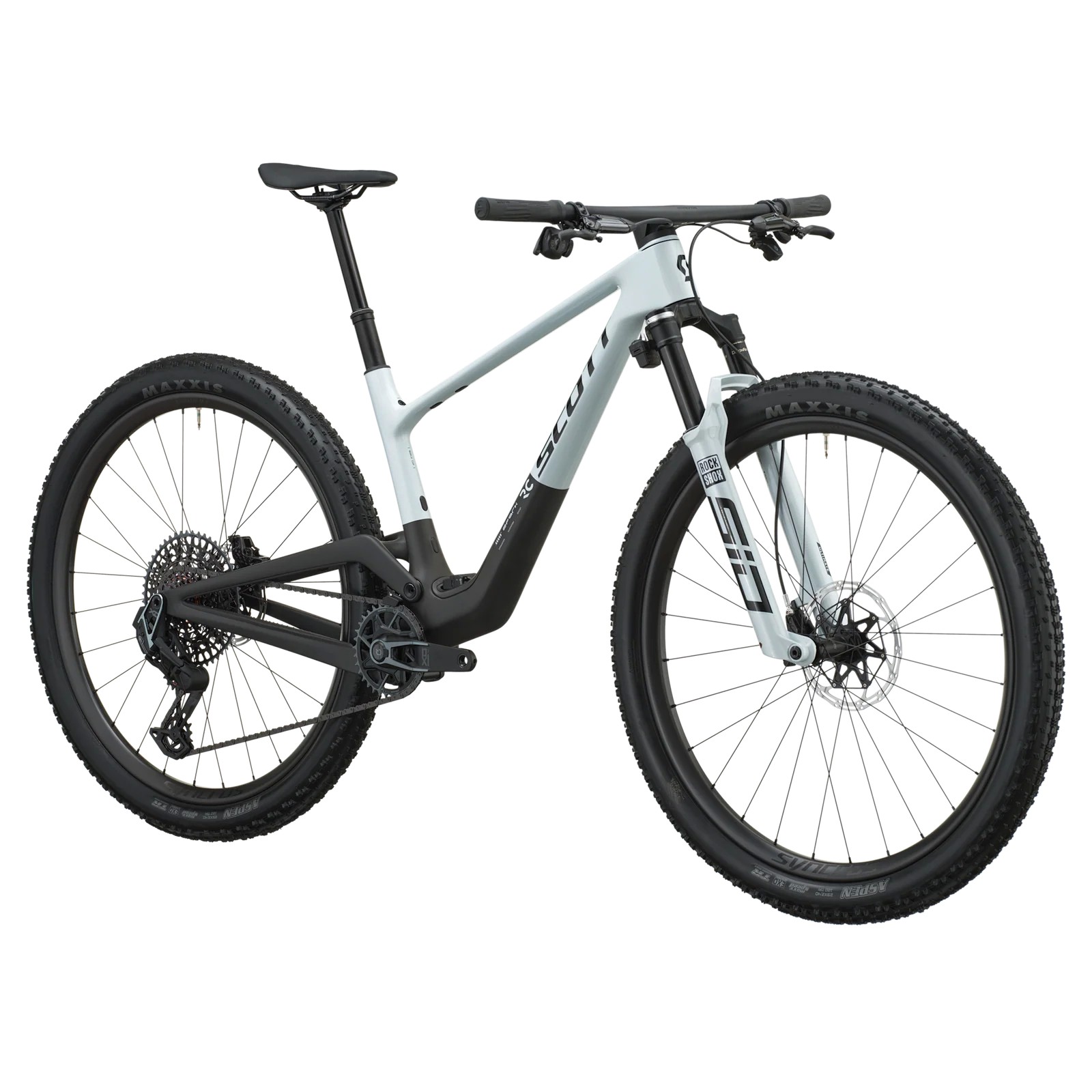 VTT carbone Scott Spark RC World Cup Cumulus White / Carbon Black 2027