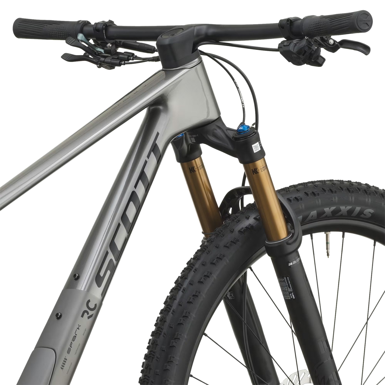 Carbon MTB Scott Spark RC Expert Tungsten Gray 2027