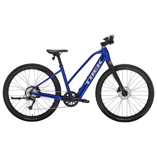Trek Dual Sport+ 2 Midstep LT vélo électrique hybride Hex Blue 2025