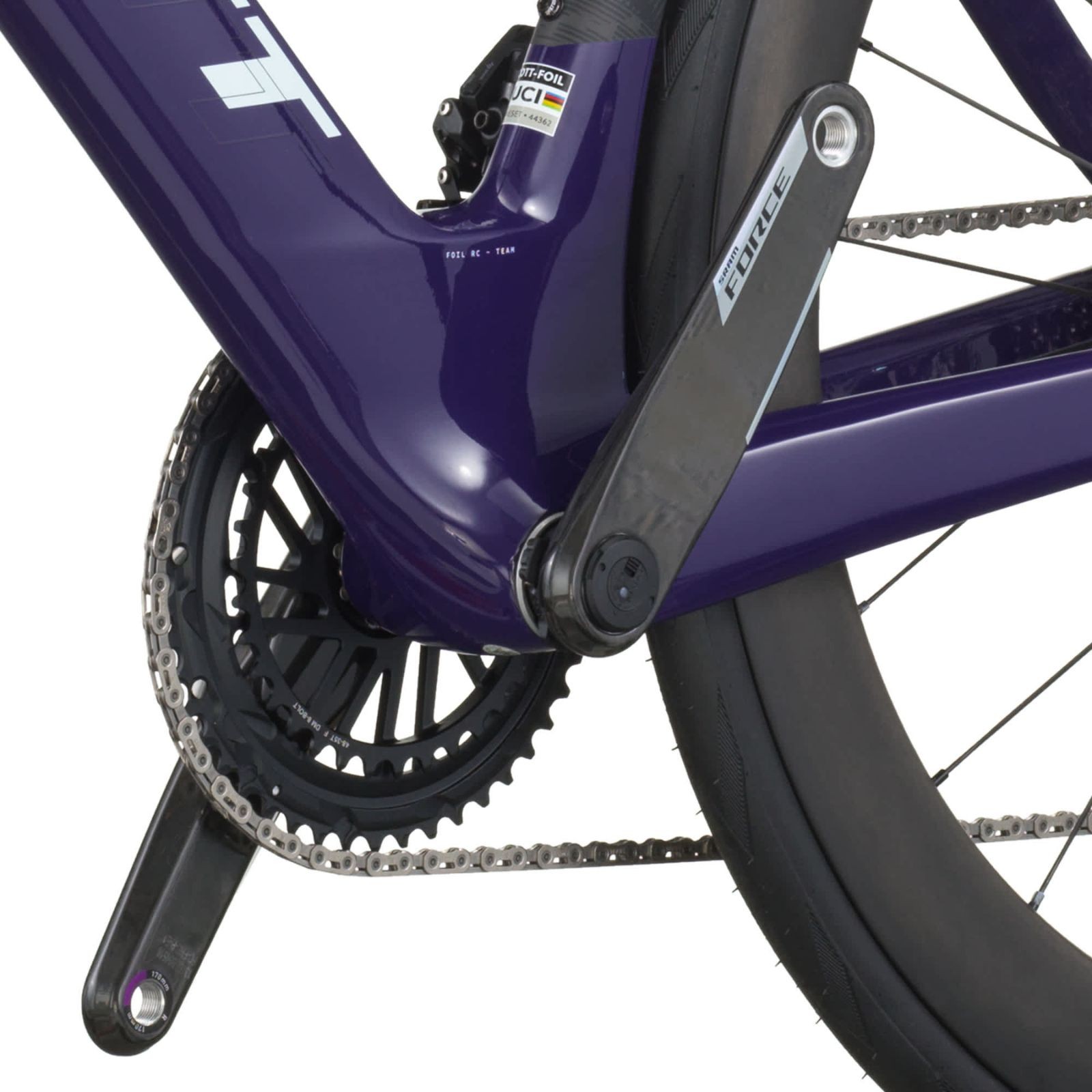 Bicicleta de carretera morado uva/negro carbón, 2026