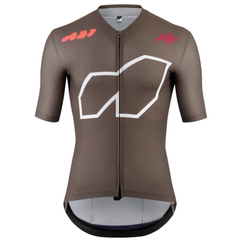 Maillot de ciclismo de manga corta Assos Equipe R S11 We Are The A Moka Brown