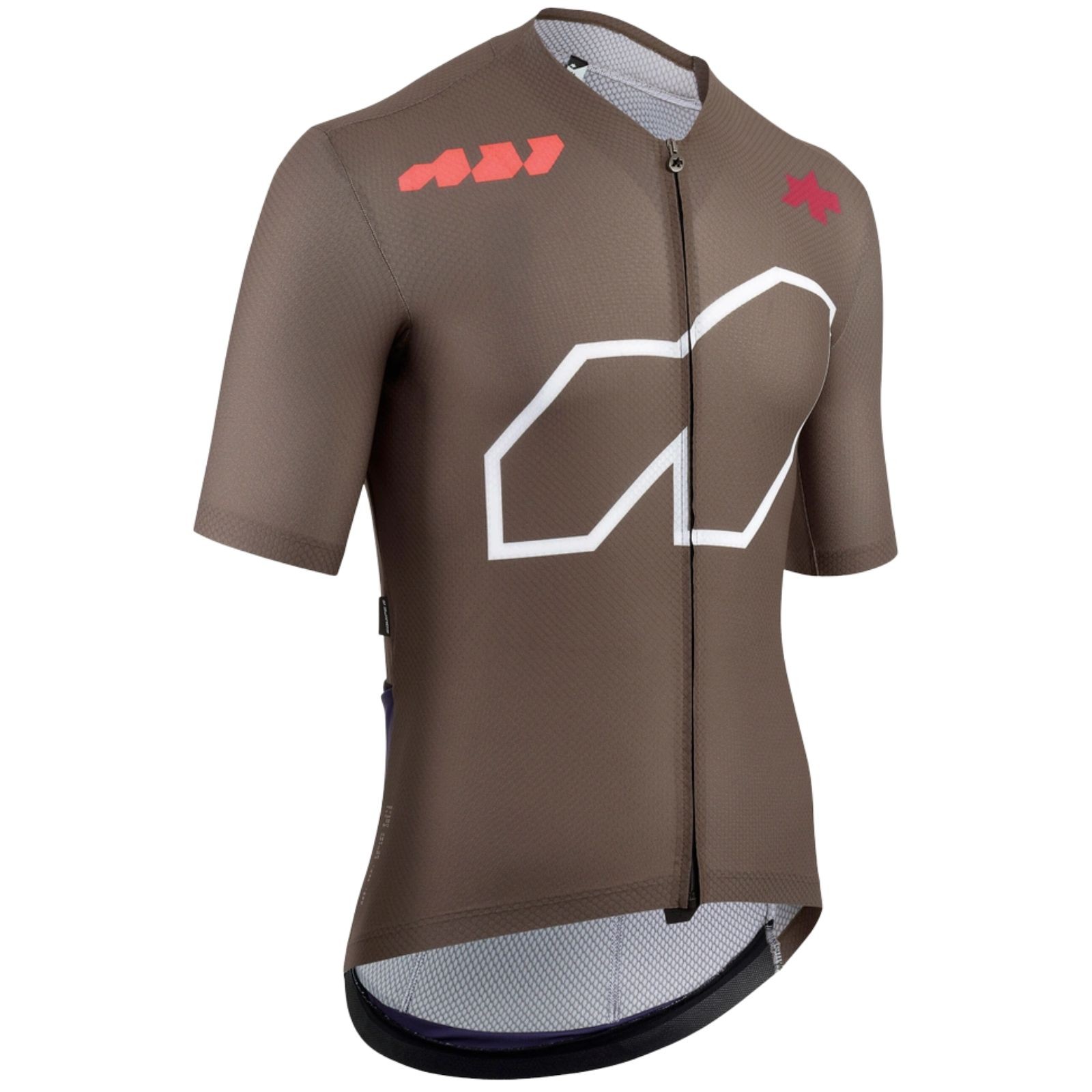 Camisola de ciclismo de manga curta Assos Equipe R S11 We Are The A Moka Brow