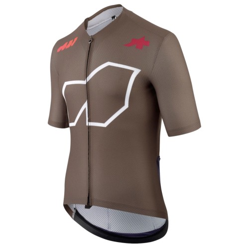 Maillot vélo manches courtes Assos Equipe R S11 We Are The A Moka Brown