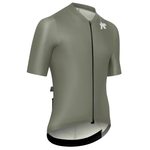Camisola de ciclismo de manga curta Assos Mille GT S11 Evo Edge verde
