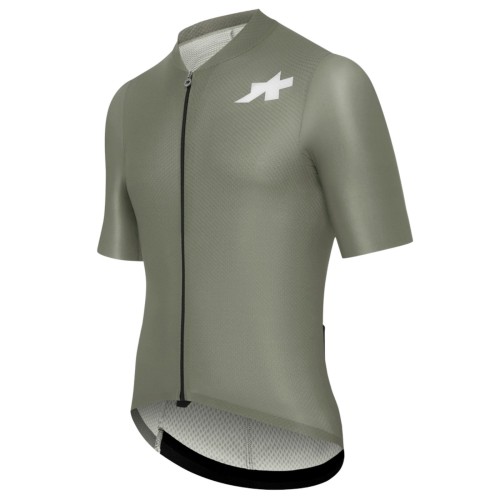 Maillot vélo manches courtes Assos Mille GT S11 Evo Edge Green