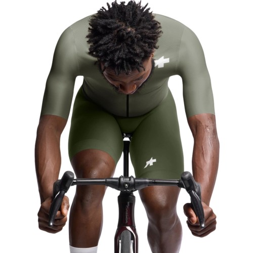 Maglia da ciclismo a maniche corte Assos Mille GT S11 Evo Edge verde