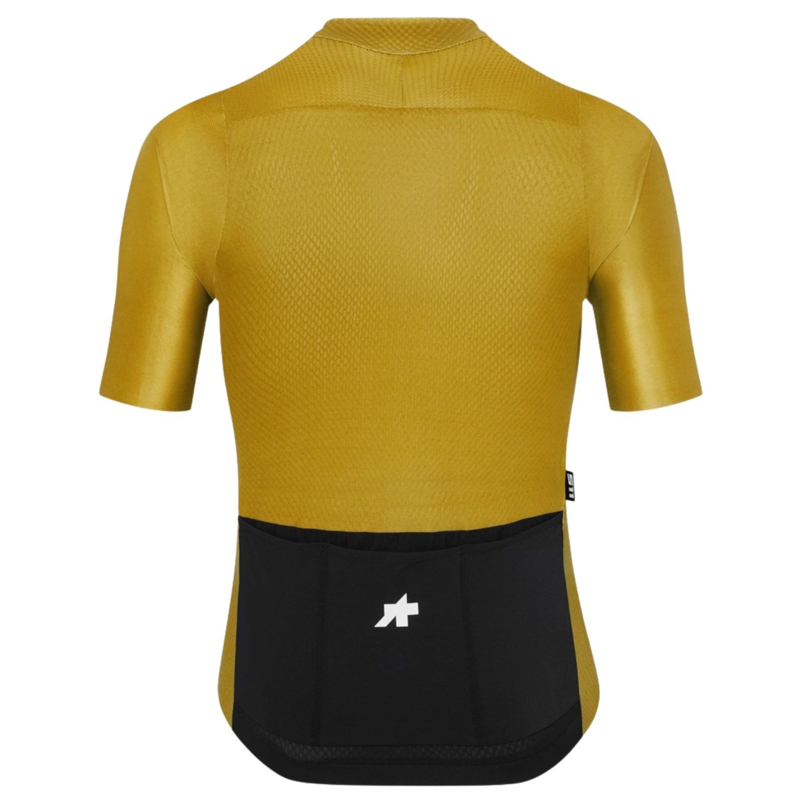 Maillot de ciclismo de manga corta Assos Mille GT S11 Evo color amarillo dorado
