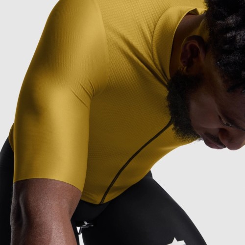 Assos Mille GT S11 Evo Goldgelbes Kurzarm- Radtrikot
