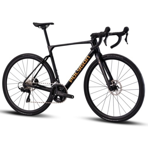 Polygon Strottos 7 Carbon-Rennrad Shimano 105 12-fach Schwarz 2026