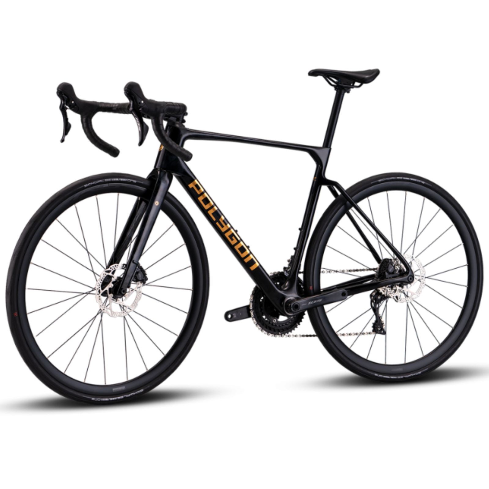 Polygon Strottos 7 Carbon-Rennrad Shimano 105 12-fach Schwarz 2026