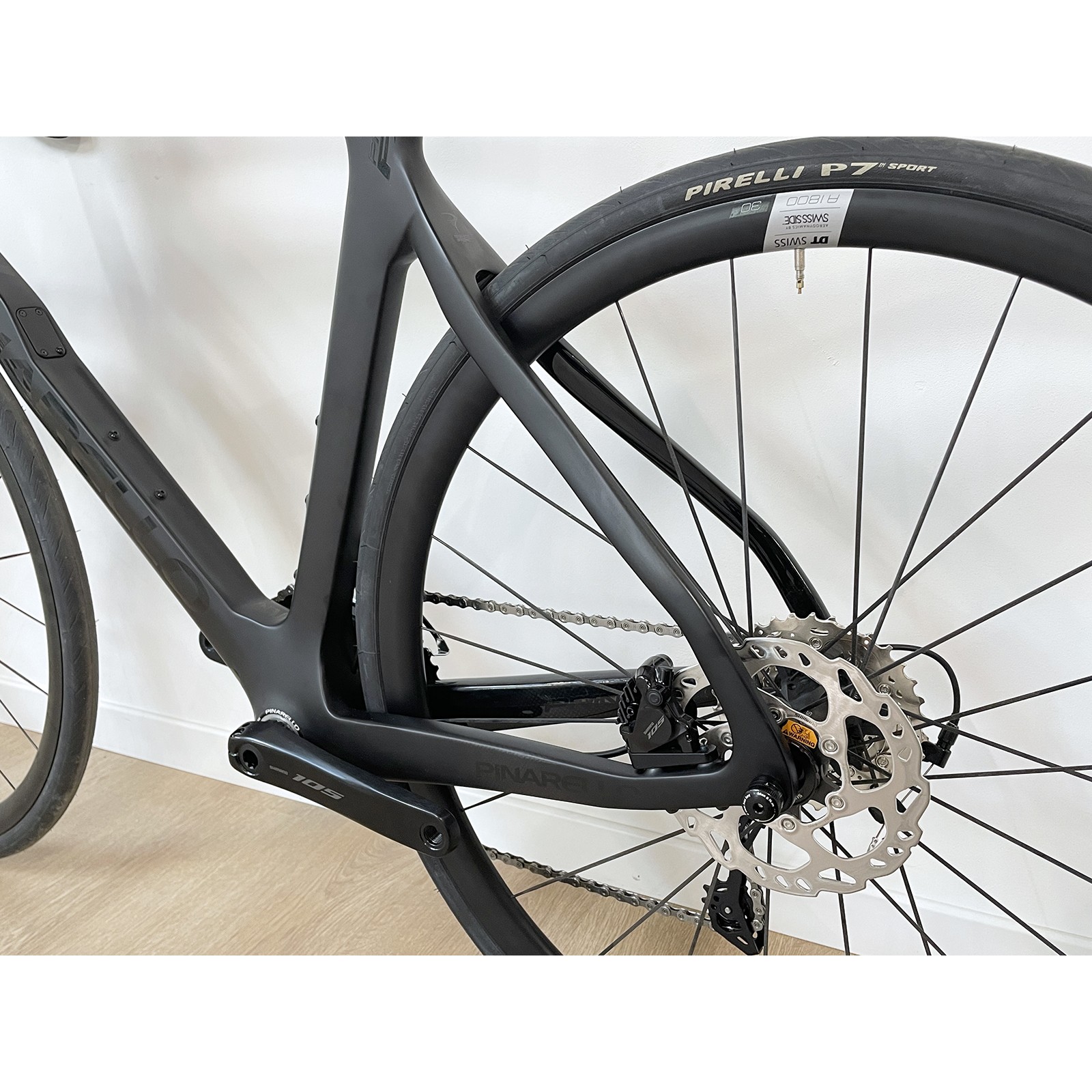 Pinarello Prince FX Shimano 105 Carbon Rennrad , schwarz, 2023 - Größe 54,5 cm (M)