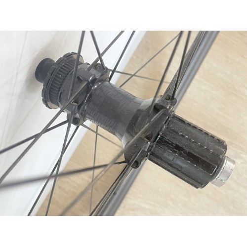 Fulcrum Rapid Red Carbon Disc wheelset with Shimano HG 700C Gravel bike drivetrain - Used