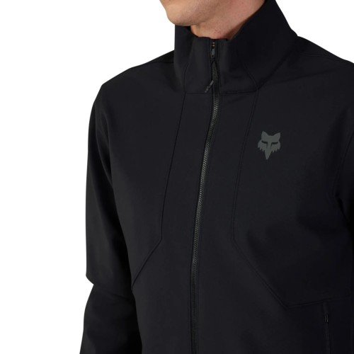 Chaqueta MTB de montaña de invierno FOX Ranger Fire negra