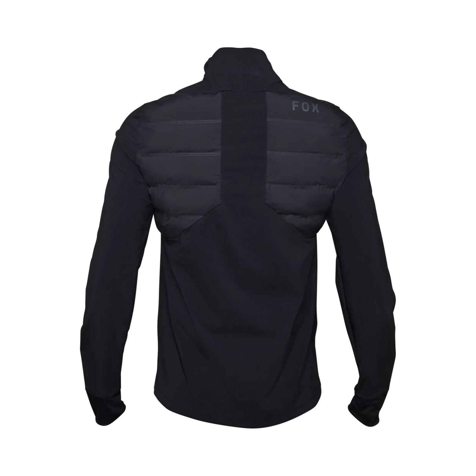 Jaqueta MTB híbrida FOX Flexair Fire para ciclismo de montanha, preta.