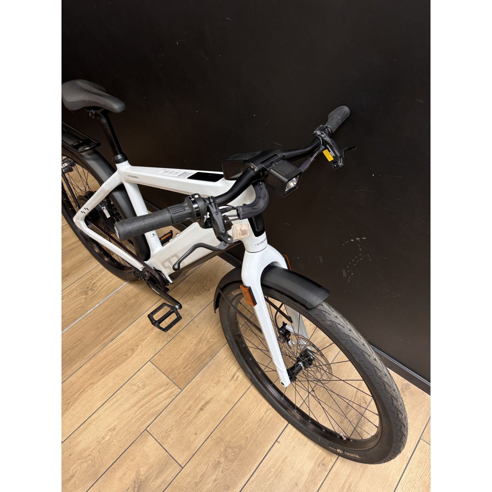Stromer ST3 Sport Pinion 983Wh E-Bike / Pedelec , Speedbike 45 km/h, Cool White, 2023
