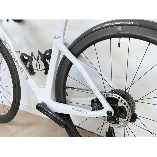 Bicicletta da corsa usata Pinarello Dogma F 2024 Dura-Ace Di2 Crystal White 54cm (M)