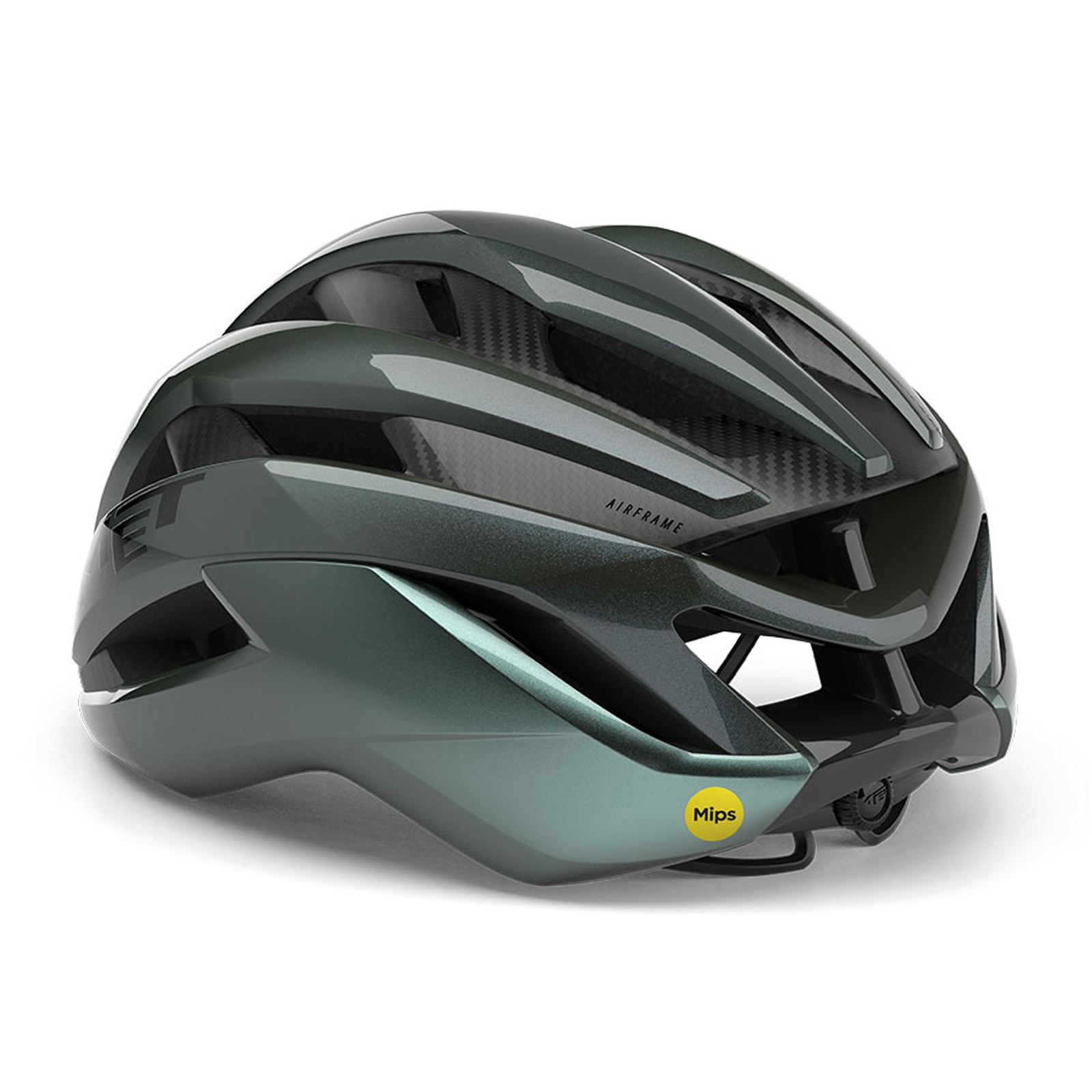 Casco de ciclismo Met Trenta 3K Carbon MIPS Hyper Teal Glossy GN1 - 3HM162CE00