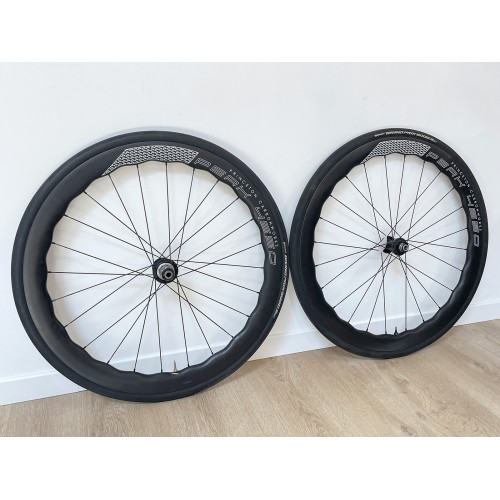 Gebrauchte Laufräder Princeton Peak 4550 Carbon, White Industries, Shimano HG 2021