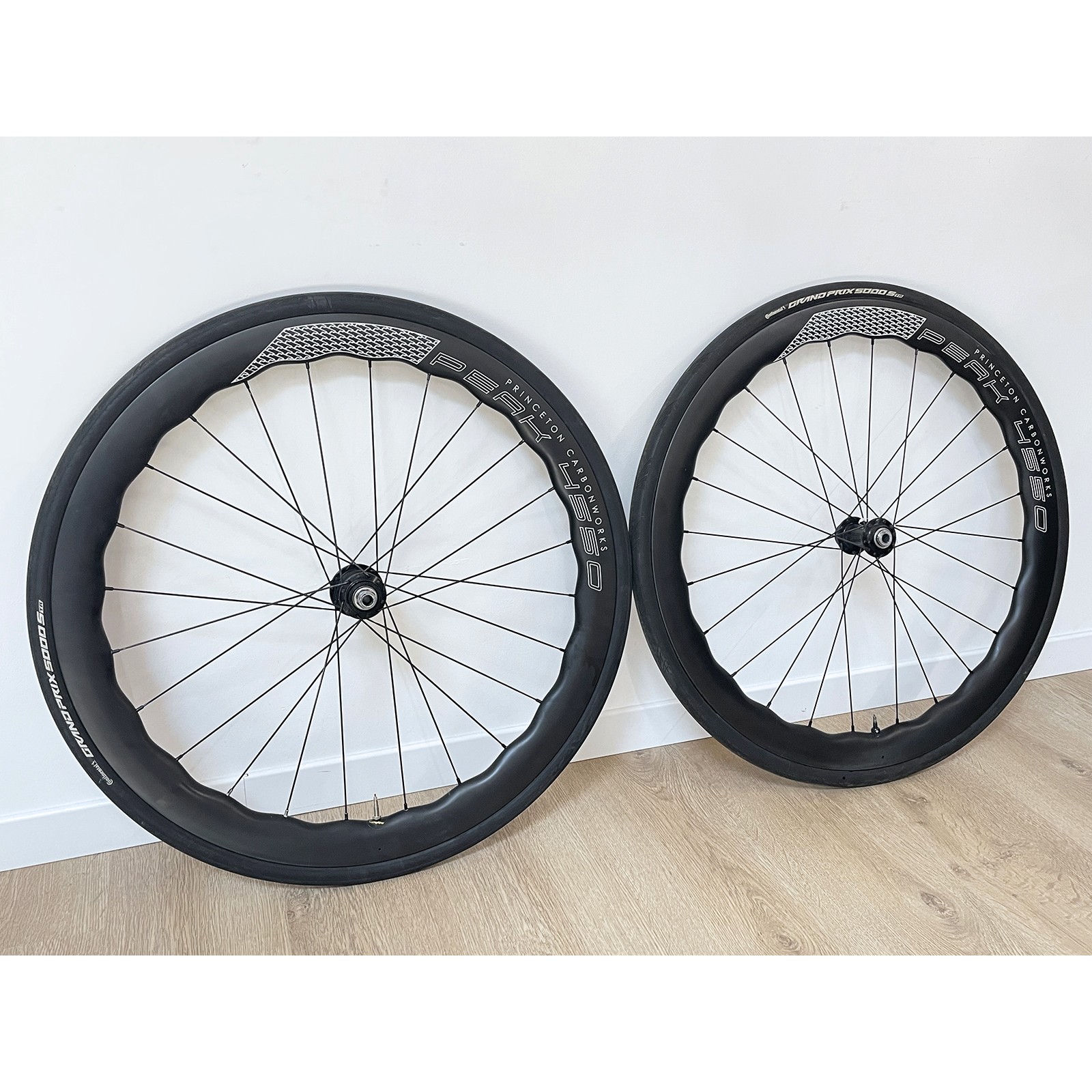 Roues d'occasion Princeton Peak 4550 carbone White Industries Shimano HG 2021