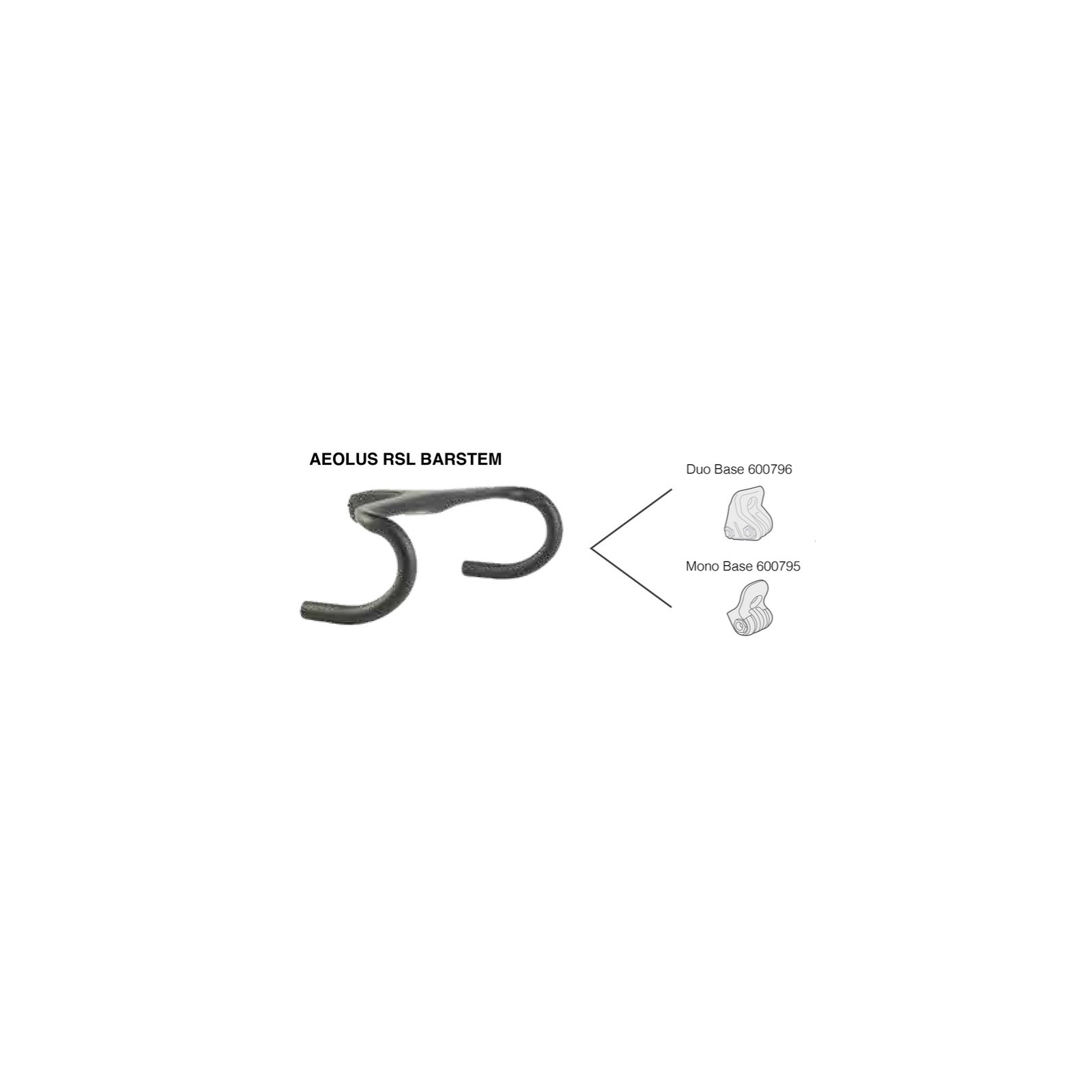 Mesa e guidão Base Blendr Mono Aeolus RSL | Suporte integrado para acessórios Trek - 600795